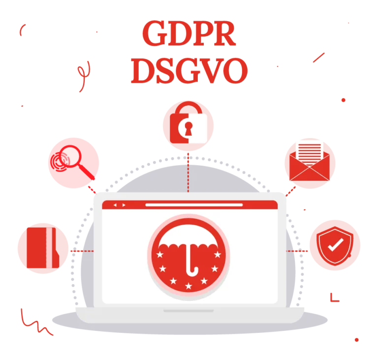 Illustration stellt Constance Nowak GDPR DSGVO einfach erklärt dar