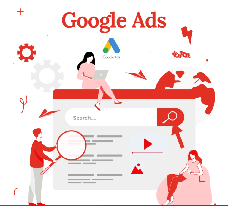 Illustration zu Google Ads von Constance Nowak