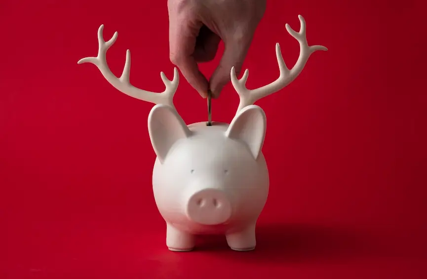 sparschwein steht als symbol für budget