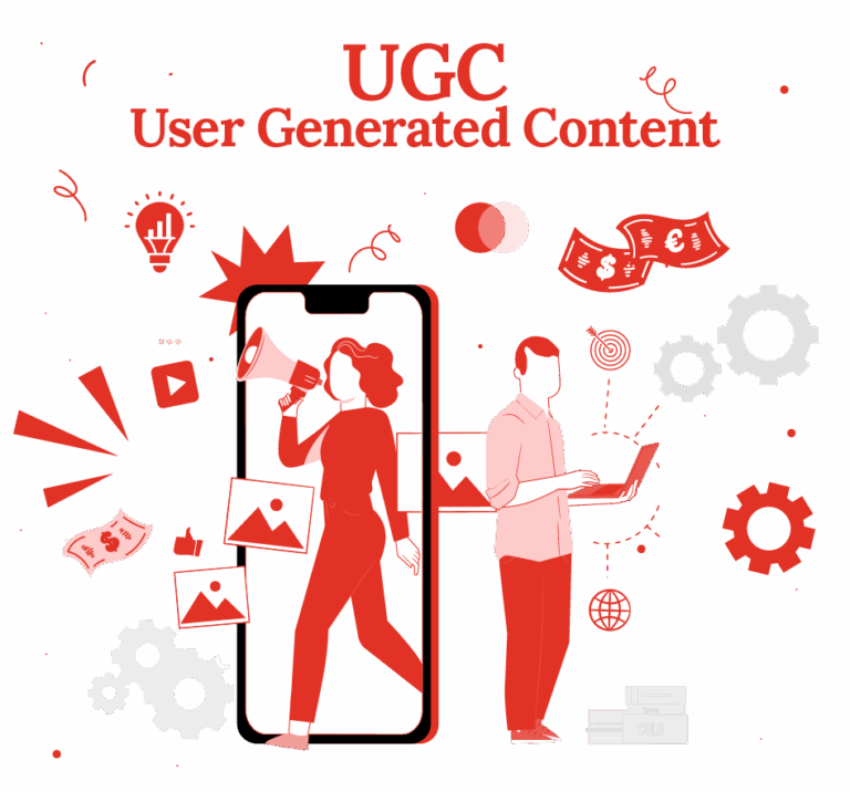 Illustration So verdienst Du Geld mit User Generated Content