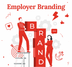 Illustration von Constance Nowak was wichtig beim Employer Branding ist