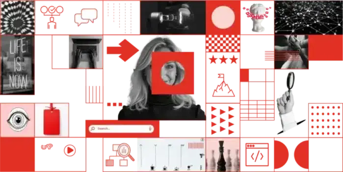 collage-portrait-und-online-symbole