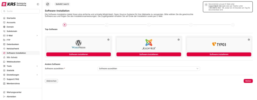 Website erstellen für Selbständige: Warum Deine eigene Website der wichtigste Schritt ist 3 constance nowak wordpress 1 klick installation beispiel all inkl