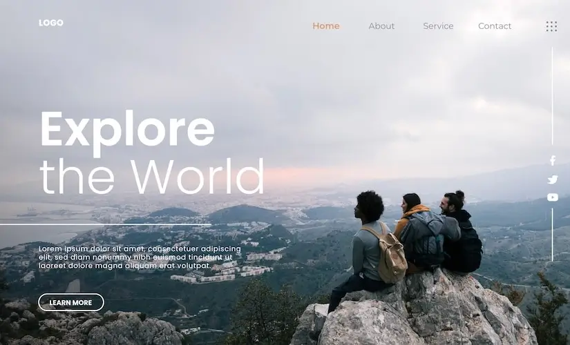 Homepage erstellen – warum sie so wichtig ist (und wie Du sie clever aufbaust) 2 landinpage beispiel