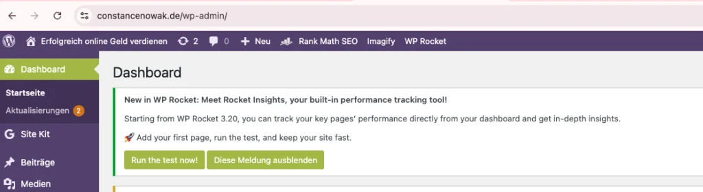 Warum WordPress + Elementor langfristig die beste Wahl für Dein Business sind - Teil 4 5 beispiel einloggen wordpress