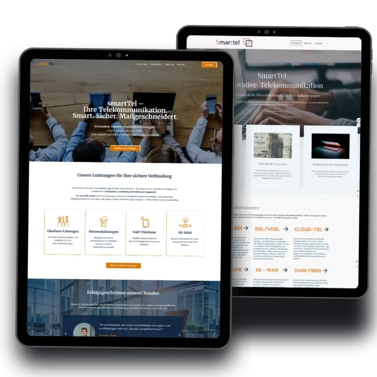 Webdesign RElaunch Vorher-Nachher