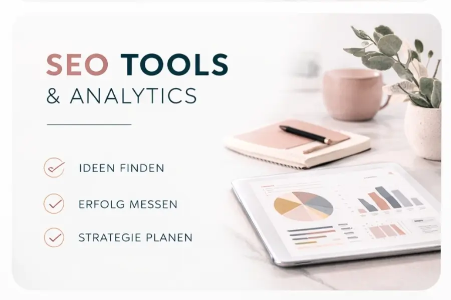 SEO für Selbständige: Der komplette Guide für mehr Sichtbarkeit bei Google 5 constance_nowak_seo-tools_analytics
